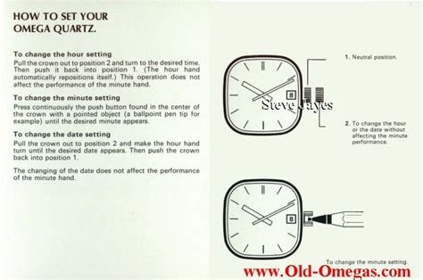 how to adjust date on omega seamaster|omega seamaster instructions.